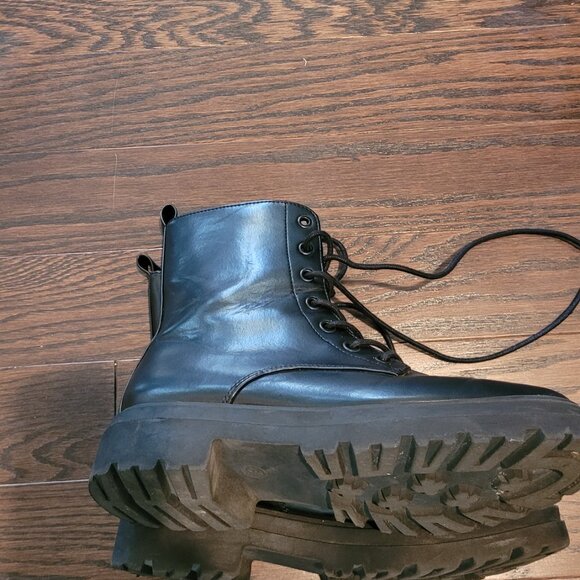 Combat Boots - Black - Picture 4 of 5